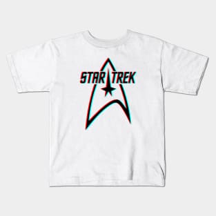 STAR TREK  - 3D Glasses Kids T-Shirt